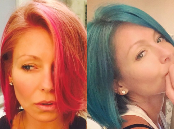 7. Kelly Ripa's Blue Hair Color: The Best Products to Use - wide 5