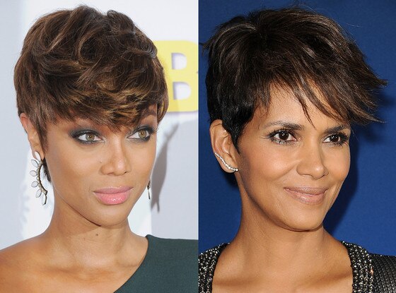 Halle Berry, Tyra Banks Halle Berry, Tyra Banks