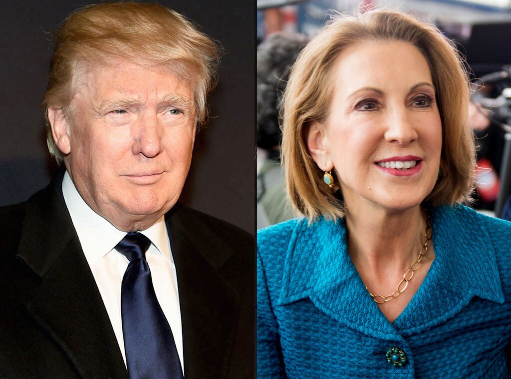 Donald Trump, Carly Fiorina Donald Trump, Carly Fiorina