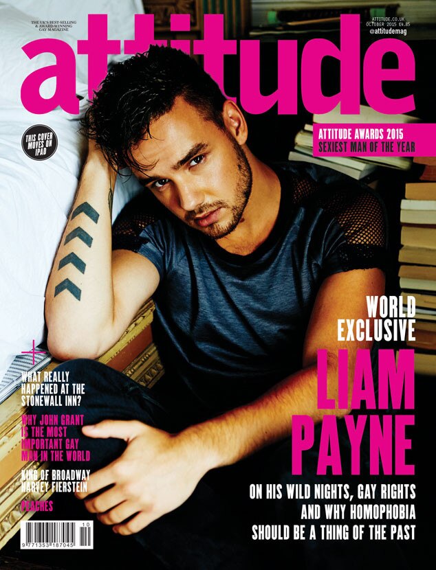 Liam Payne Covers Gay Magazine Attitude, Talks Drinking, Partying and