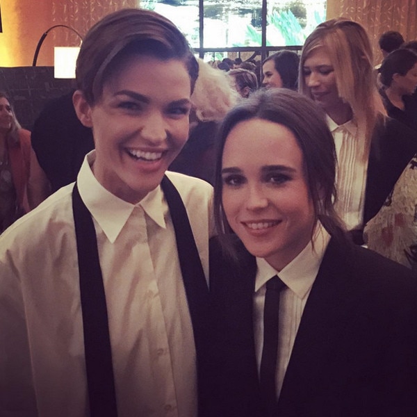 Ellen Page, Ruby Rose, Instagram Ellen Page, Ruby Rose, Instagram