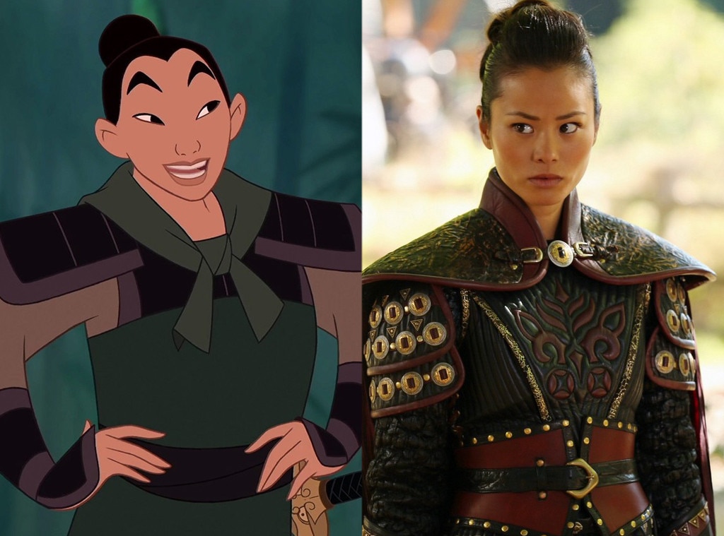 Mulan from Animated Disney vs. Live-Action Disney | E! News