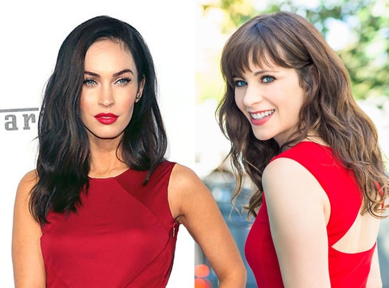 Megan Fox, Zooey Deschanel, New Girl Megan Fox, Zooey Deschanel, New Girl