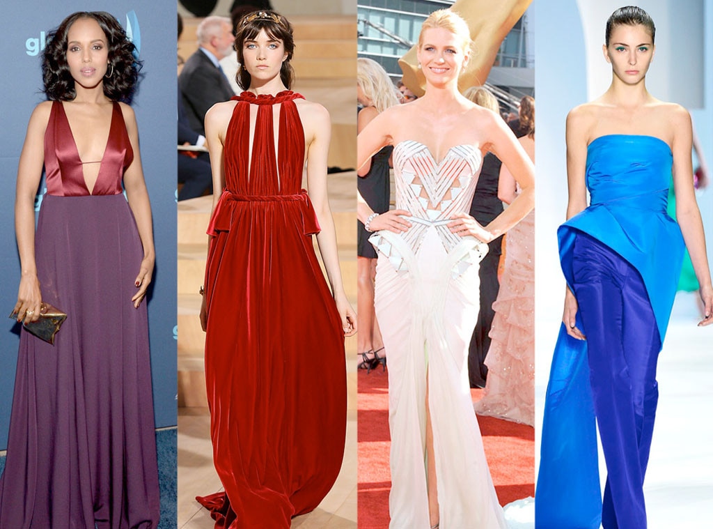 Emmy Gown Predictions, Kerry Washington, January Jones Emmy Gown Predictions, Kerry Washington, January Jones