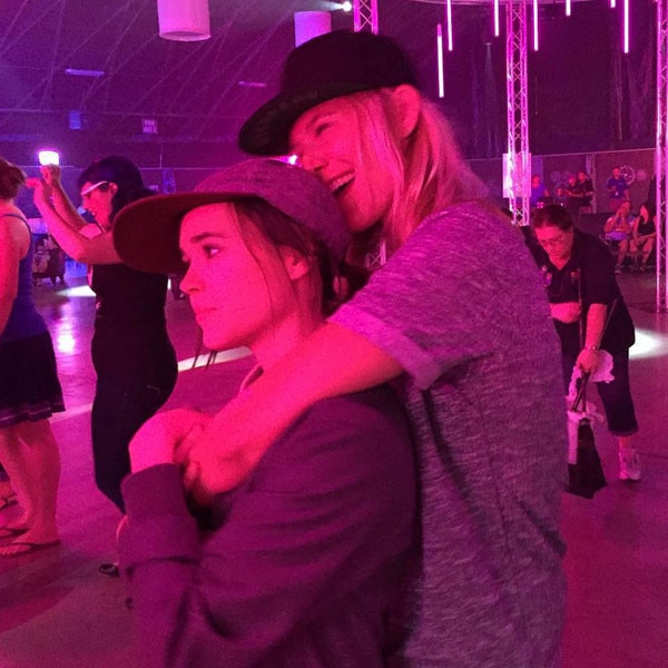 Ellen Page, Samantha Thomas Ellen Page, Samantha Thomas