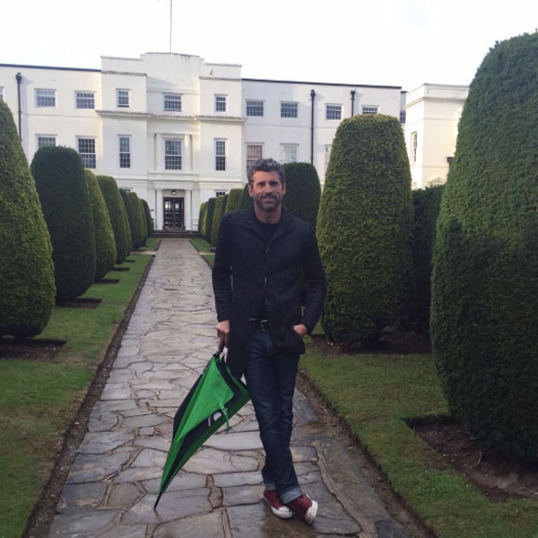 Patrick Dempsey Shooting on Location in England for Bridget Jones' Baby Patrick Dempsey Shooting on Location in England for Bridget Jones' Baby