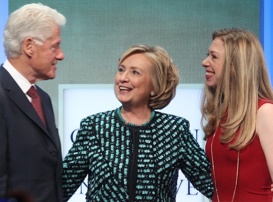 Bill Clinton, Hillary Clinton, Chelsea Clinton Bill Clinton, Hillary Clinton, Chelsea Clinton
