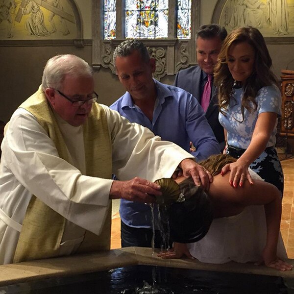 Leah Remini Celebrates New Beginnings At Daughter Sofias Baptism After 