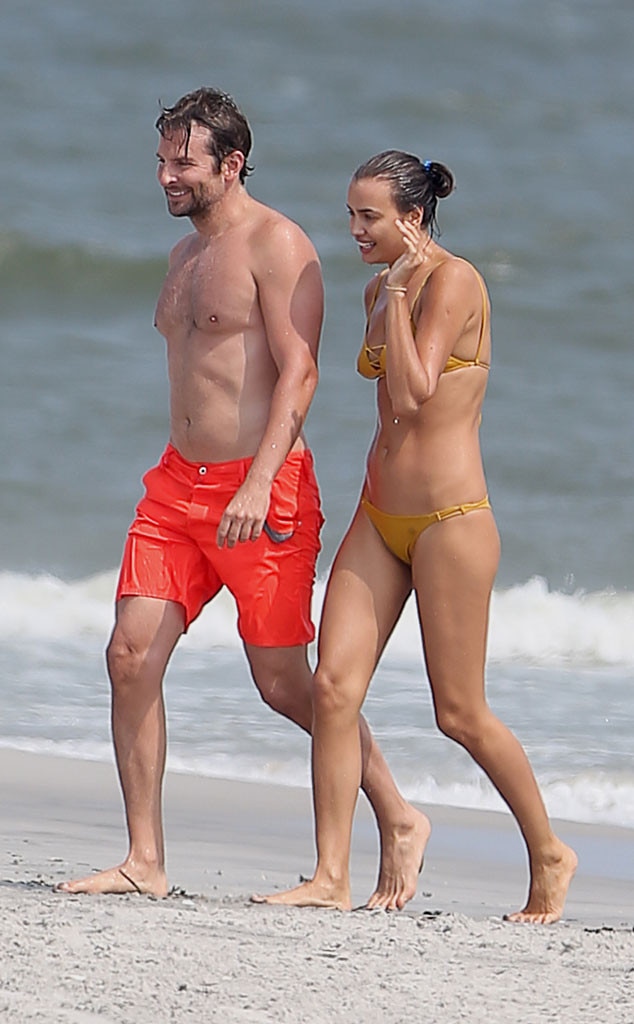 Bradley Cooper And Bikini Clad Irina Shayk Celebrate The End Of Summer With Sexy Beach Getaway 