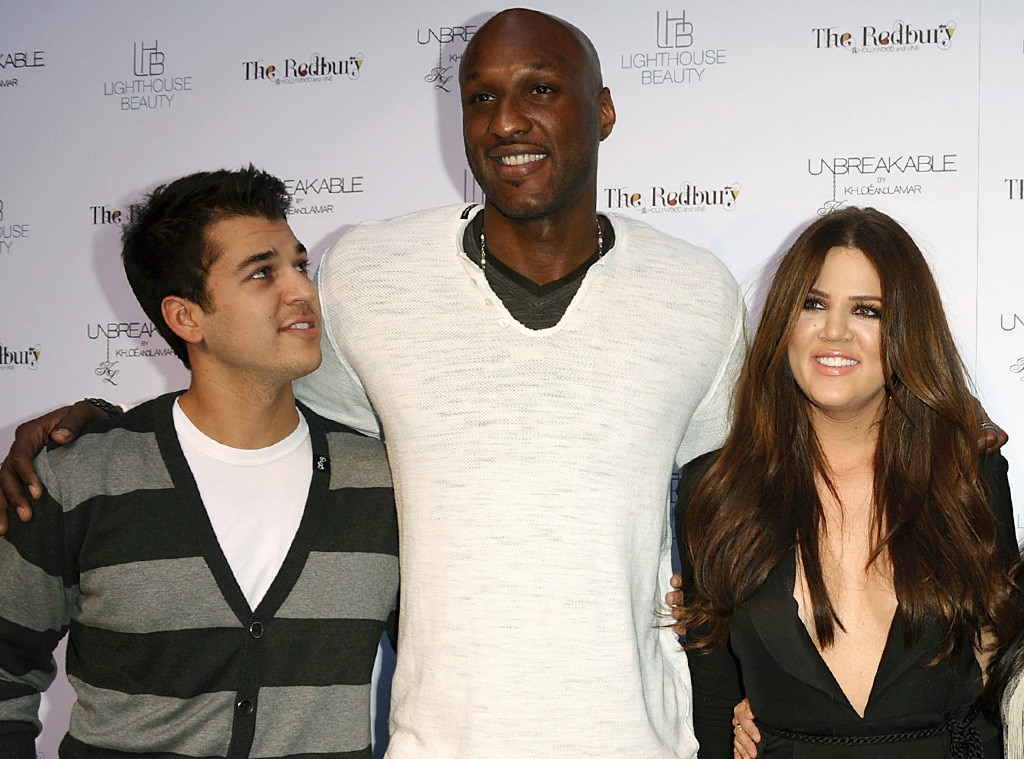 Rob Kardashian, Lamar Odom, Khloe Kardashian