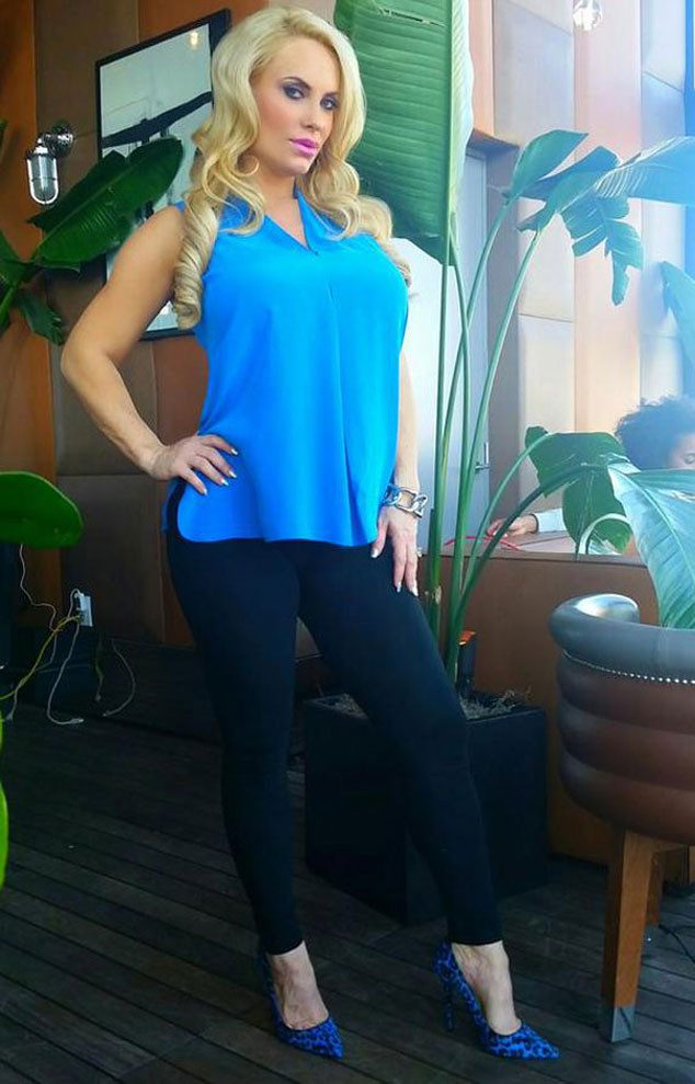 Pretty In Purple from Coco's Pregnancy Pics E! News