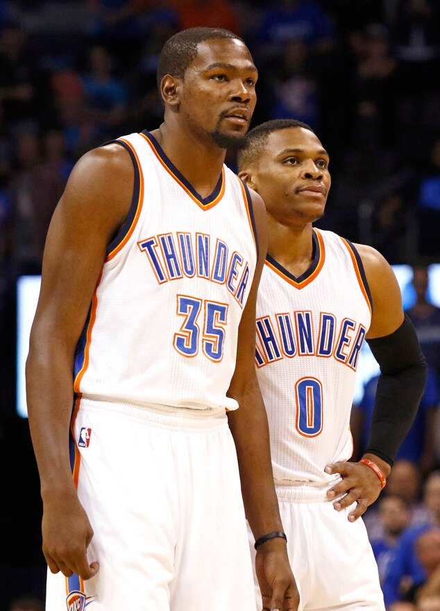 Kevin Durant, Russell Westbrook 