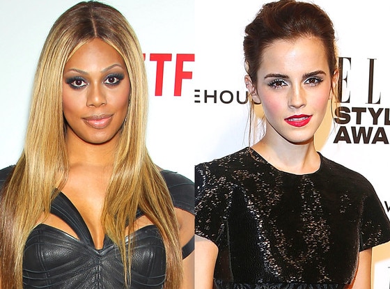 Laverne Cox, Emma Watson Laverne Cox, Emma Watson