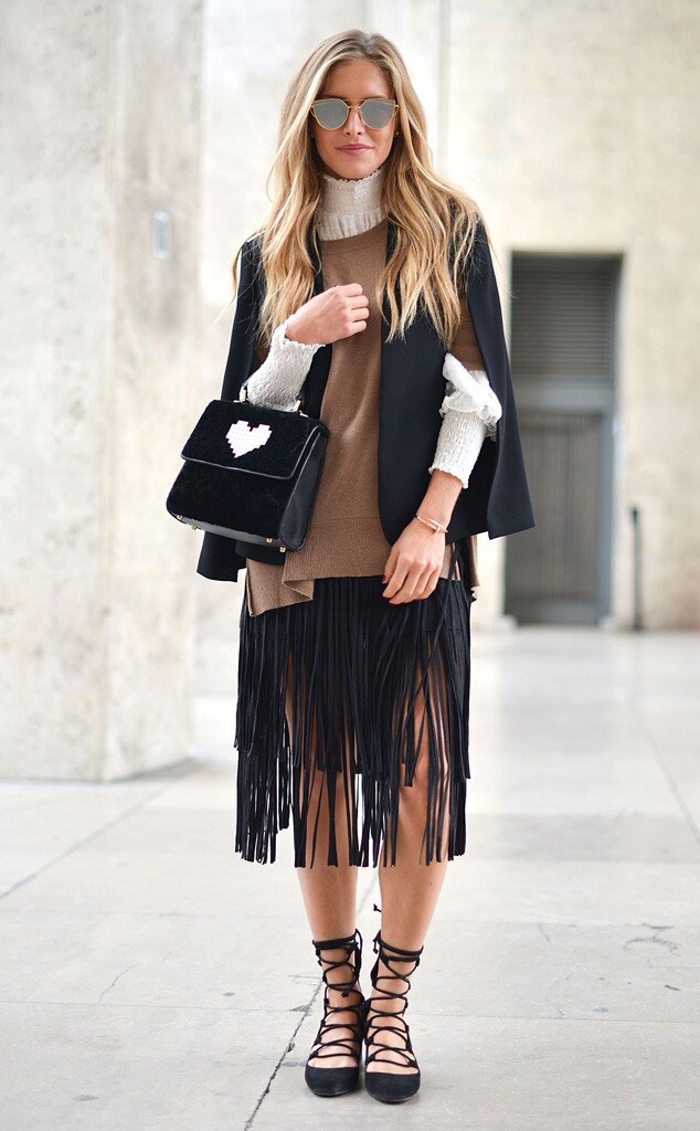 Maja Malnar from Street Style at Paris Fashion Week Spring 2016 | E