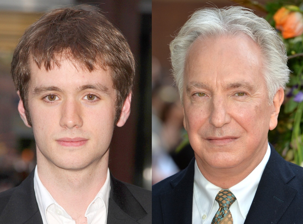 Sean Biggerstaff, Alan Rickman Sean Biggerstaff, Alan Rickman