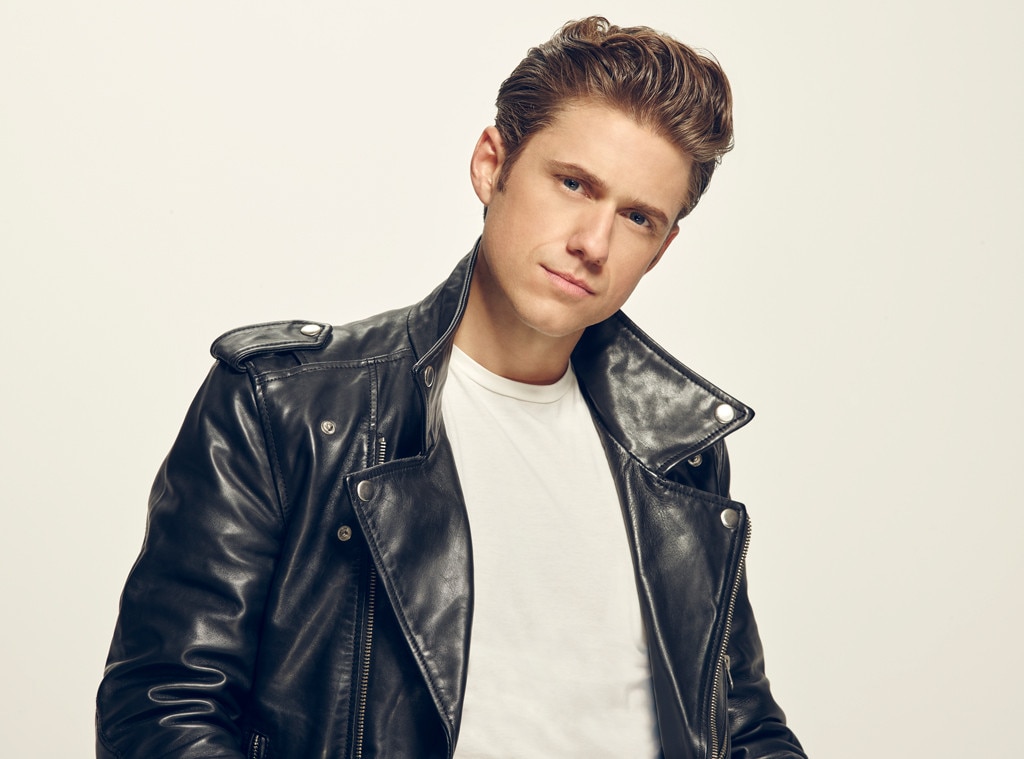 Grease Live Stars Reveal The Key To Becoming A T Bird Aaron Tveit Grease Live