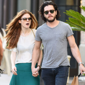 Kit Harington Dressed Up as Jon Snow for a Halloween Party—And It's All Rose Leslie's Fault