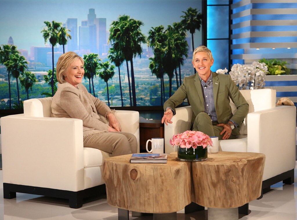 Hillary Clinton, Ellen DeGeneres Hillary Clinton, Ellen DeGeneres