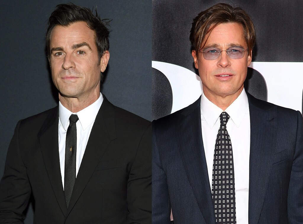 Brad Pitt, Justin Theroux Brad Pitt, Justin Theroux
