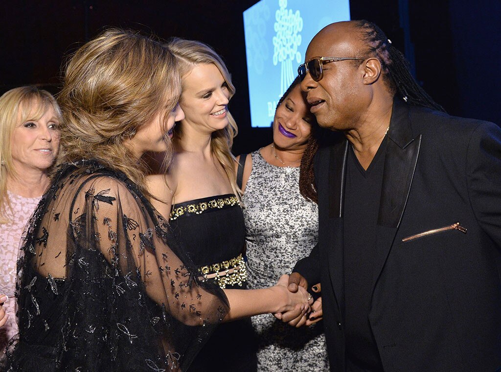 Stevie Wonder, Jessica Alba, Baby2Baby Gala