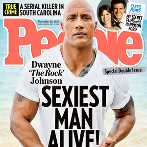 Dwayne Johnson Is People's First Non-White Sexiest Man Alive in 20 Years