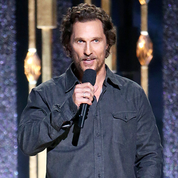 Watch Matthew McConaughey Dance Like Noboby Is Watching During Beyoncé's 2016 CMA Awards Performance - E! Online