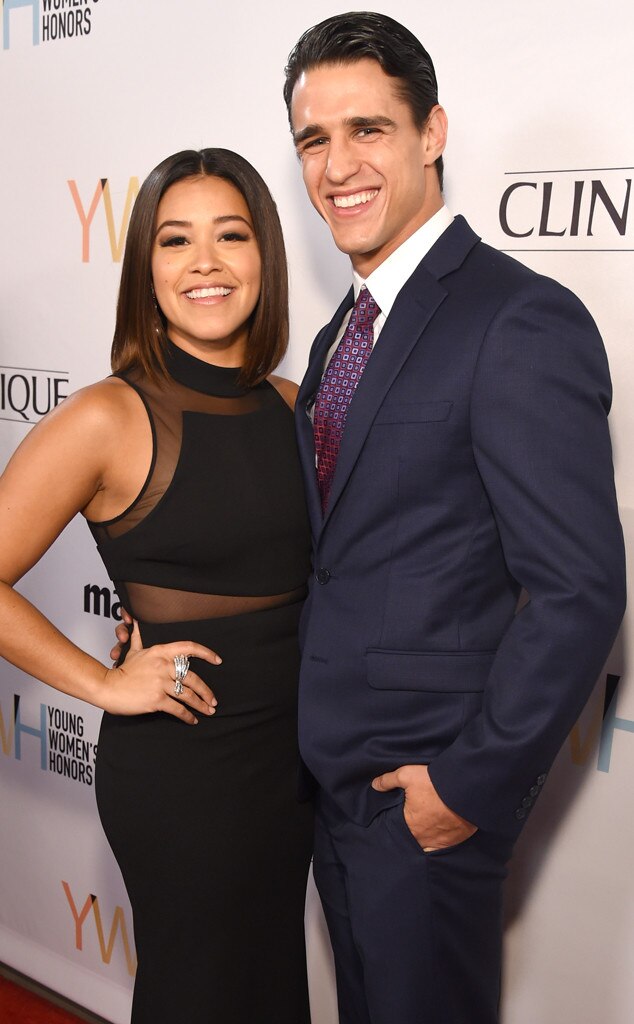 Gina Rodriguez Brings Joe LoCicero as Her Date to Young Women's Honors