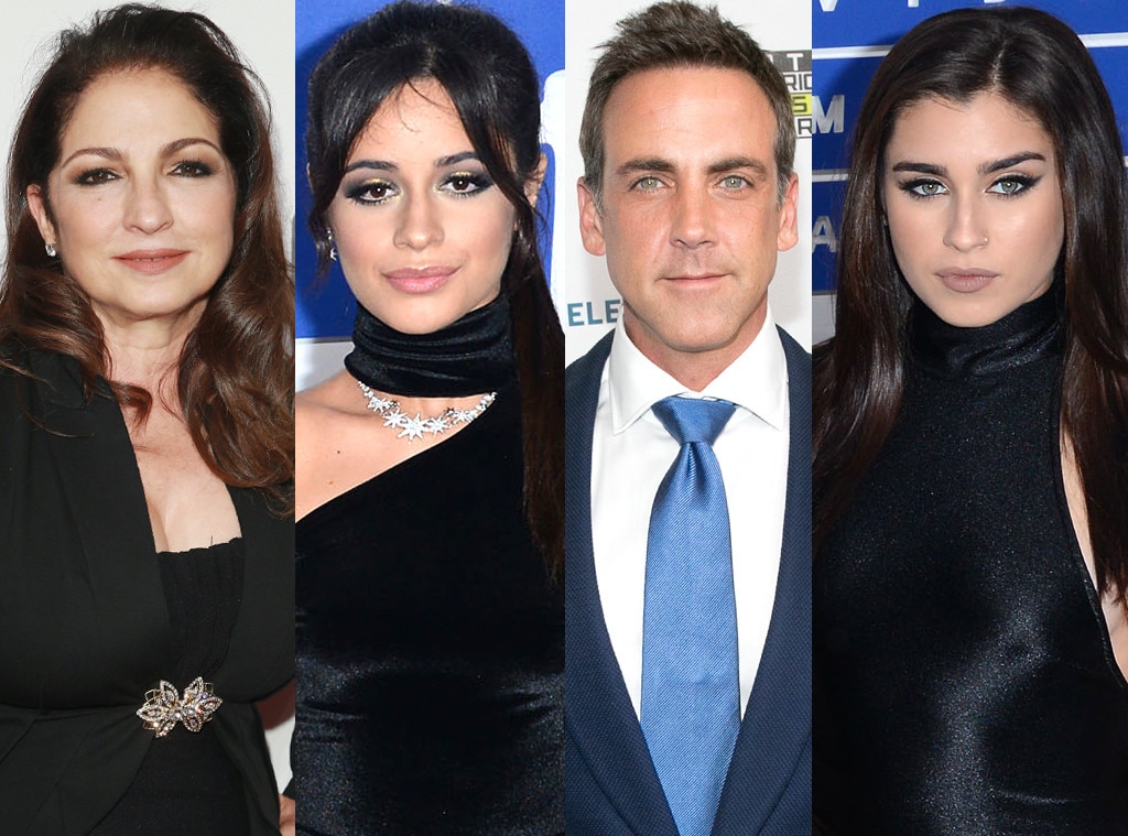 Camila Cabello, Lauren Jauregui, Gloria Estefan, Carlos Ponce Camila Cabello, Lauren Jauregui, Gloria Estefan, Carlos Ponce