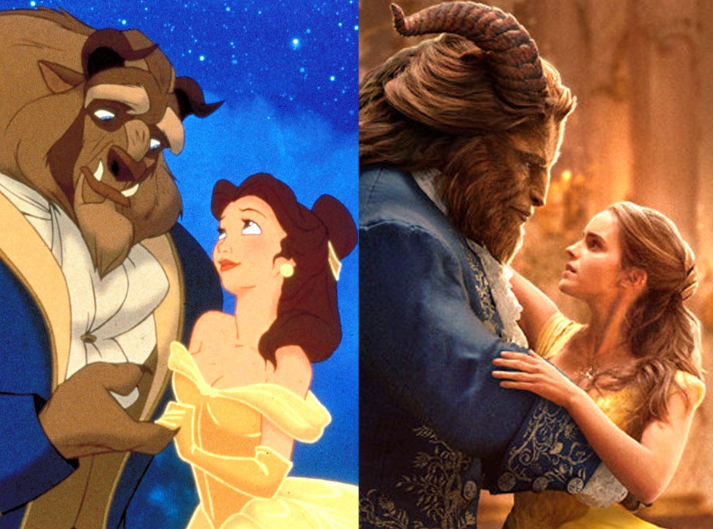 Beauty and the Beast from Animated Disney vs. Live-Action Disney | E! News