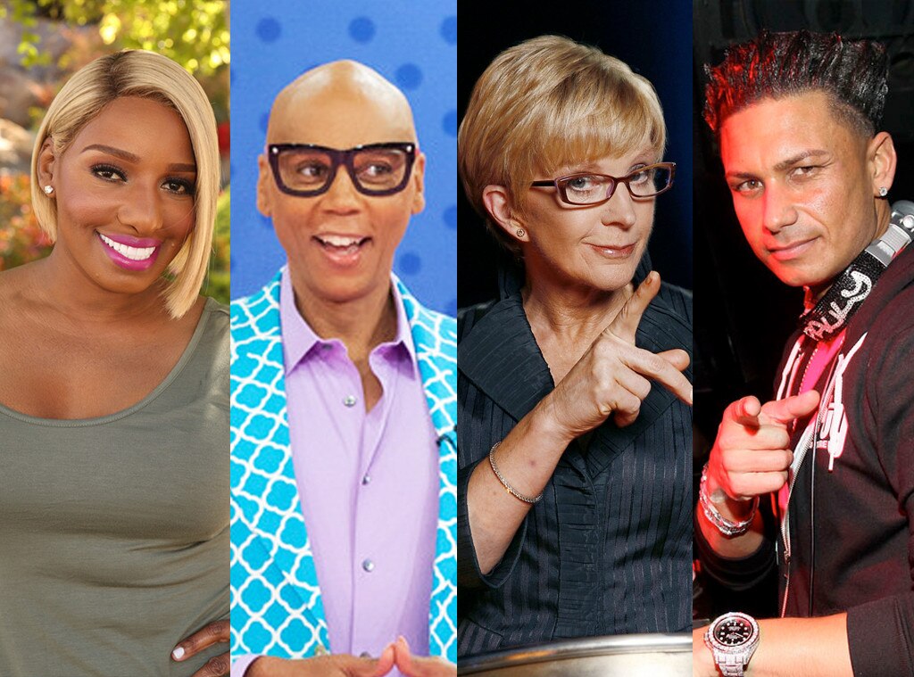 Nene Leakes, RuPaul, Anne Robinson, Pauly D Nene Leakes, RuPaul, Anne Robinson, Pauly D