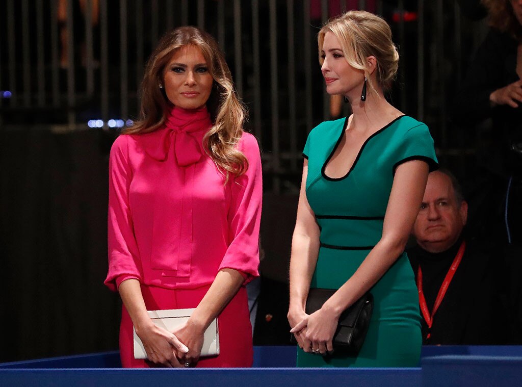 Melania Trump, Ivanka Trump, Second Presidential Debate