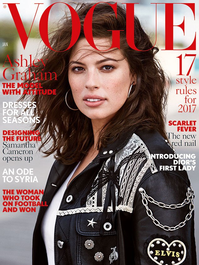 Ashley Graham, British Vogue January 2017 Ashley Graham, British Vogue January 2017