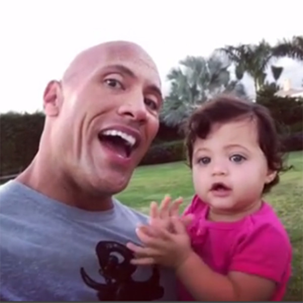 Dwayne Johnson Sings to Daughter Jasmine on Her 1st Birthday in Sweet Video: She's Already Clapping