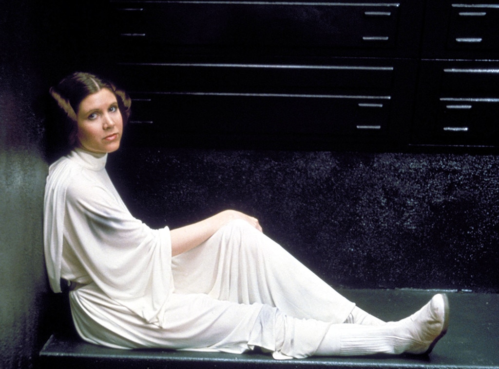 Carrie Fisher, Star Wars Episode IV - A New Hope - 1977 Carrie Fisher, Star Wars Episode IV - A New Hope - 1977