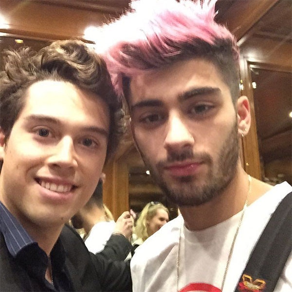 Zayn Malik Dyes His Hair Pink Just In Time For Valentines Day E News 