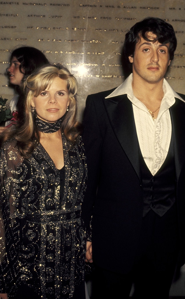 Sylvester Stallone & Sasha Czack Stallone from Throwback Couples at
