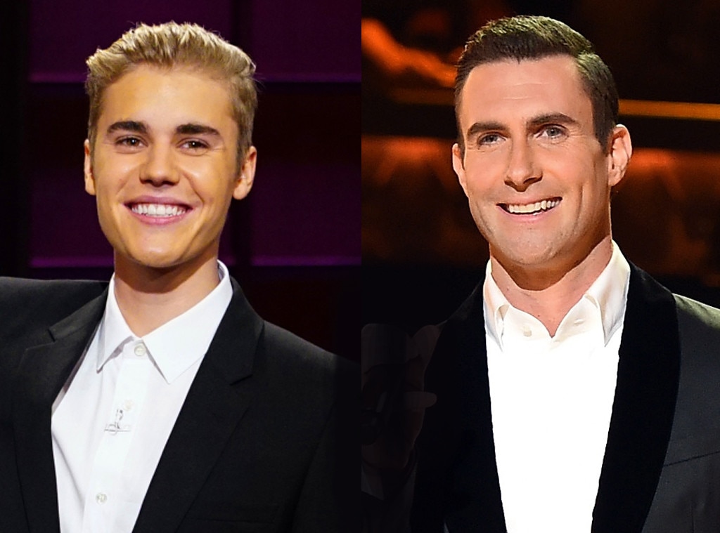 Grammy Hunks, Justin Bieber, Adam Levine Grammy Hunks, Justin Bieber, Adam Levine
