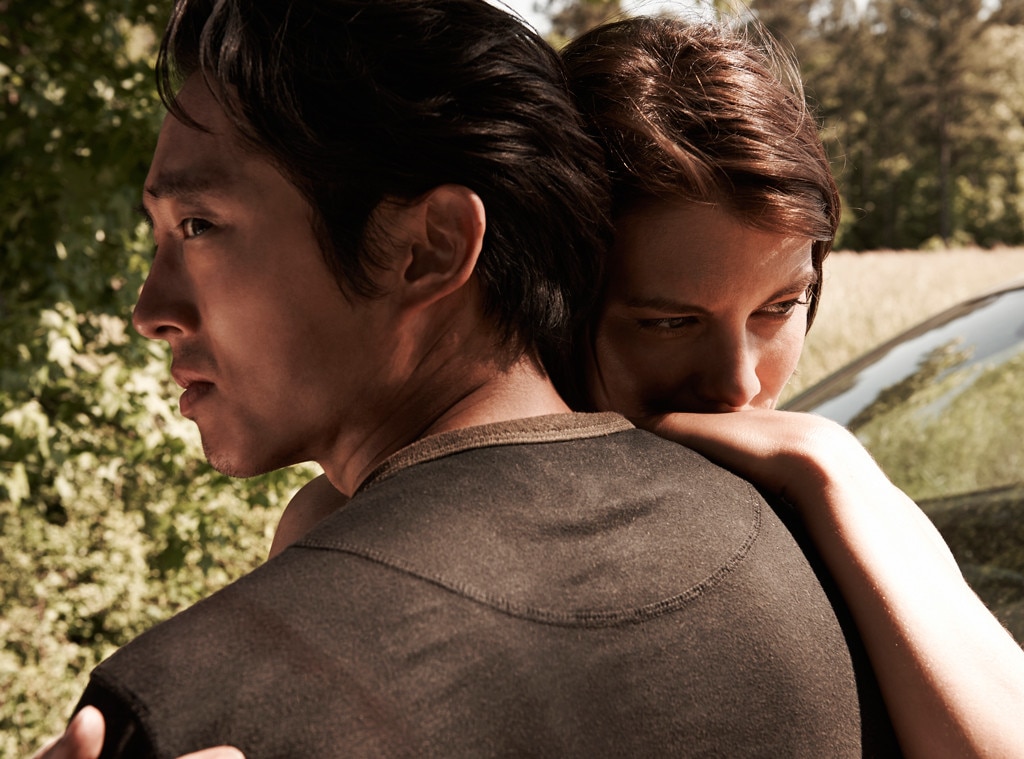 Steven Yeun, Lauren Cohan, The Walking Dead