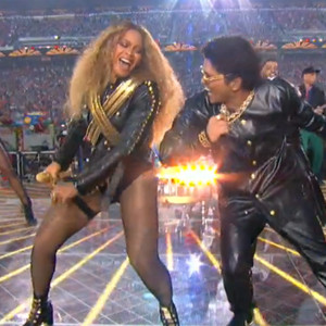 beyonce bruno mars super bowl 2025 reaction