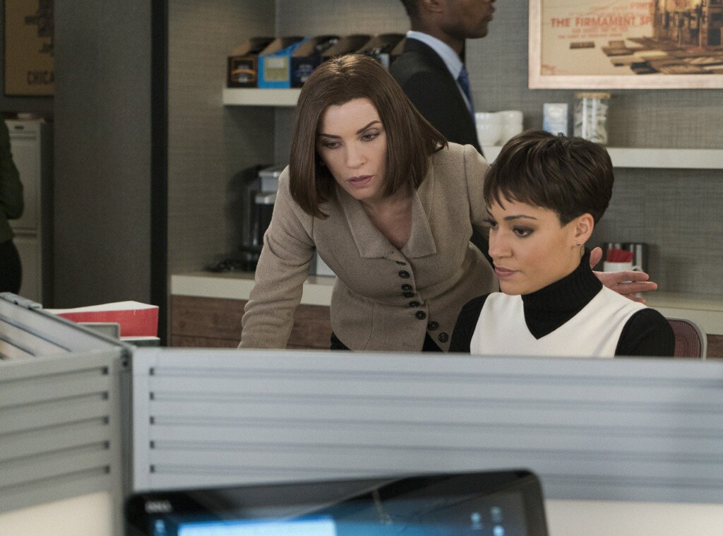 The Good Wife, Julianna Margulies, Carrie Preston, Cush Jumbo, Christine Baranski The Good Wife, Julianna Margulies, Carrie Preston, Cush Jumbo, Christine Baranski