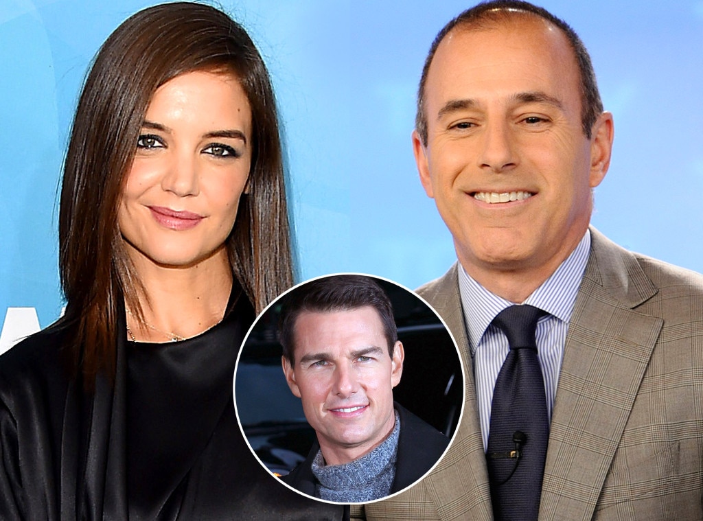Katie Holmes, Matt Lauer, Tom Cruise Katie Holmes, Matt Lauer, Tom Cruise
