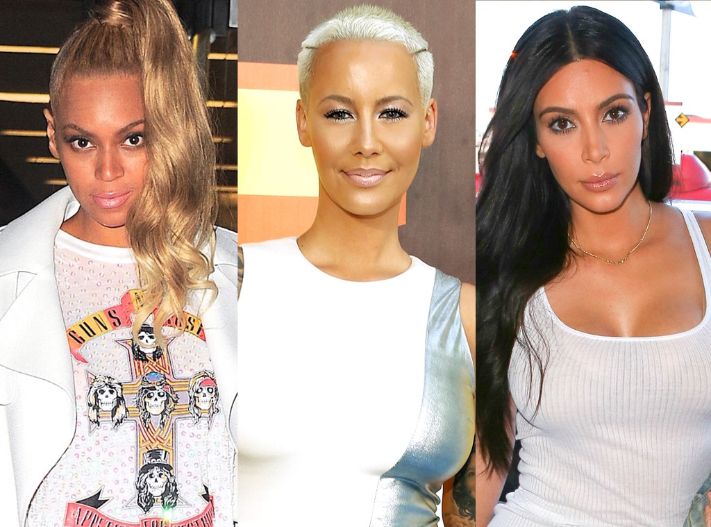 Beyonce, Amber Rose, Kim Kardashian Beyonce, Amber Rose, Kim Kardashian