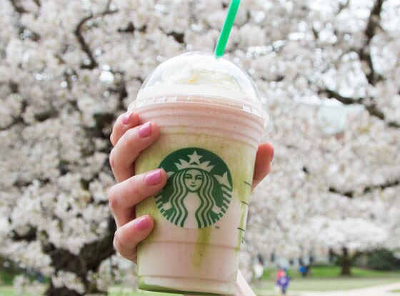 Starbucks, Cherry Blossom Frappuccino Starbucks, Cherry Blossom Frappuccino