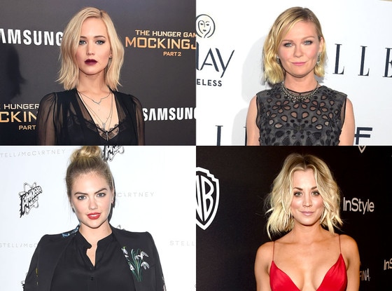 Jennifer Lawrence, Kirsten Dunst, Kate Upton, Kaley Cuoco Jennifer Lawrence, Kirsten Dunst, Kate Upton, Kaley Cuoco