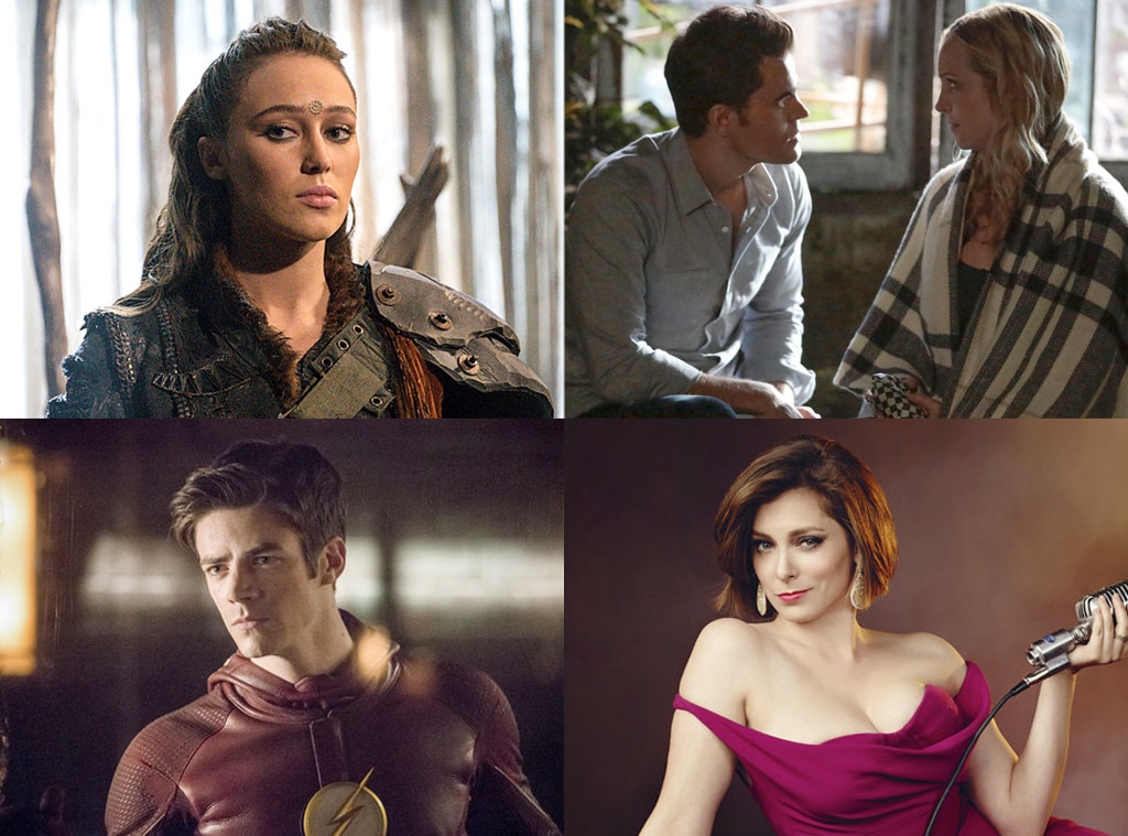CW Shows, The 100, The Vampire Diaries, The Flash, Crazy Ex-Girlfriend CW Shows, The 100, The Vampire Diaries, The Flash, Crazy Ex-Girlfriend