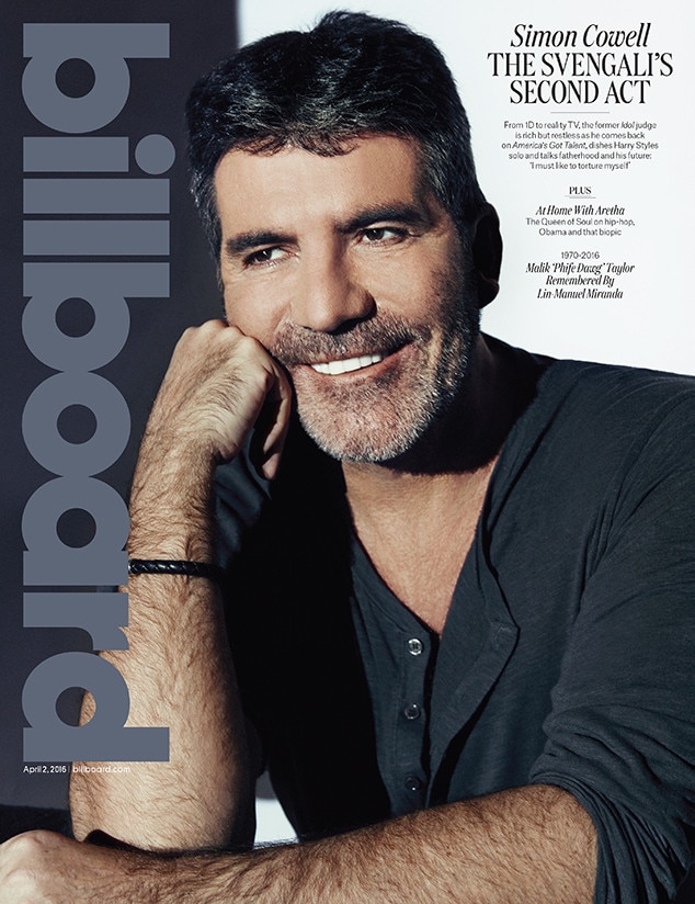Simon Cowell, Billboard Magazine, April 2, 2016 Cover Simon Cowell, Billboard Magazine, April 2, 2016 Cover