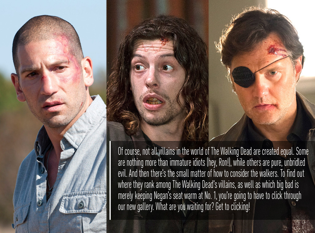 Who's the Baddest The Walking Dead Villain of Them All? from Ranking