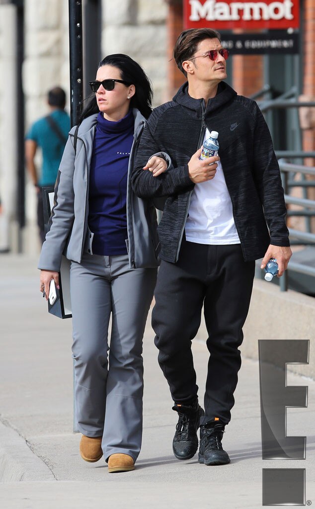 Katy Perry und Orlando Bloom führen ihre Romanze in Aspen fort | E