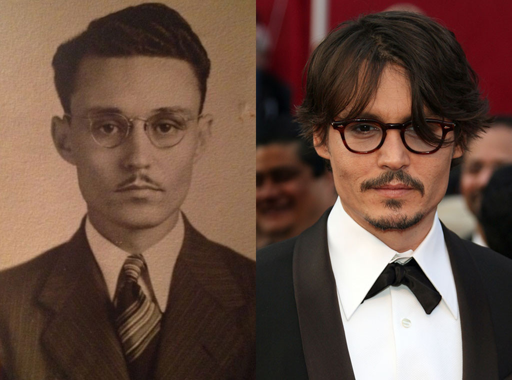 Johnny Depp Mysteriously Looks Exactly Like This Great Grandfather E
