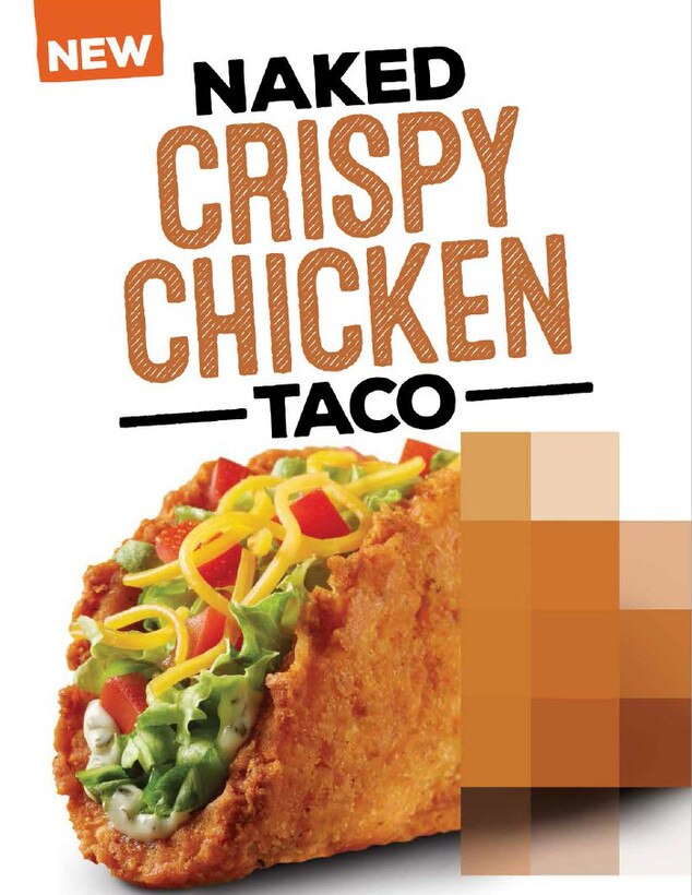 Taco Bells Naked Chicken Chalupa to bare all nationwide 